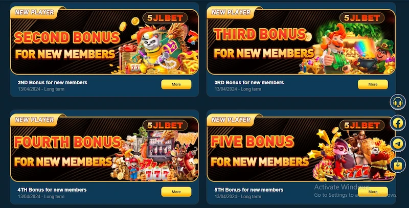 new member welcome promotion 